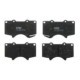 Set placute frana fata TRW MOTO pentru LEXUS GX, MITSUBISHI PAJERO IV, TOYOTA 4 RUNNER IV, V, FJ CRUISER, FORTUNER, HILUX, LAND CRUISER