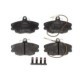 Set placute frana fata TRW MOTO cu suruburi etrier PEUGEOT 205 309 RENAULT 11 18 19 dimensiuni 63.5mm x 100.0mm x 18.0mm