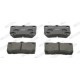 Set placute frana Spate FERODO pentru LEXUS GS, IS C, IS II, IS III; TOYOTA MARK X I, MARK X II 2.2D-4.6 11.04 - Dimensiuni: 58.2 mm x 88.1 mm x 15.5 mm