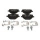 Set placute frana spate ATE cu suruburi etrier pentru BMW 2 (G42, G87), 3 (G20, G80, G28, G21, G81), 4 (G22, G82, G23, G83)