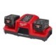 Încărcător MILWAUKEE M18 DBSC 18V, alimentare 18 V, tip acumulator Li-Ion, 2 porturi de încărcare