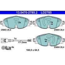 Set placute frana,frana disc ATE