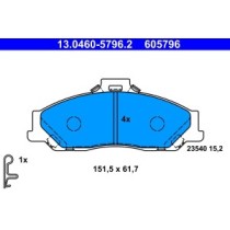 Set placute frana,frana disc ATE