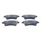 Set placute frana fata ATE TOYOTA COROLLA COROLLA VERSO 1.3-2.0D 10.01-03.08 57.3 mm x 131.5 mm x 17.8 mm