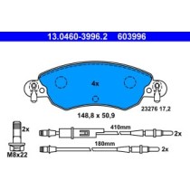 Set placute frana,frana disc ATE