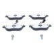 Set placute frana fata ATE cu suruburi de ghidare etrier FIAT BRAVO II STILO LANCIA DELTA III 1.4-2.4 10.01-12.14