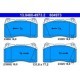 Set placute frana fata ATE pentru CHEVROLET CORVETTE, CHRYSLER 300C, DODGE CHALLENGER, HONDA CIVIC IX, MITSUBISHI LANCER VI, VII