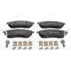 Set placute frana fata ATE pentru MERCEDES X (470), NISSAN NAVARA NP300 2.3D/2.5D/3.0D 07.14, inaltime 69.5 mm, latime 163.7 mm, grosime 21.0 mm