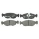 Set placute frana fata ATE pentru CITROEN SAXO, XSARA, PEUGEOT 106 I, 306, dimensiuni 47.4 mm x 141.3 mm x 17.3 mm