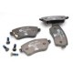 Set placute frana fata ATE cu suruburi de ghidare etrier frana pentru DACIA DUSTER, OPEL AGILA, SUZUKI SPLASH, SWIFT III 1.0-1.6