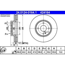 Disc frana ATE