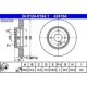 Disc frana ATE Fata Dreapta/Stanga MAZDA 323 F VI, 323 S VI 1.6-2.0D 09.98-05.04 258.0 mm x 47.0 mm x 24.0 mm