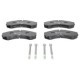 Set placute frana fata/spate ATE cu suruburi etrier IVECO DAILY I-VI, RVI MASCOTT 2.3D-Electric, dimensiuni 66.5mm x 164.6mm x 20.3mm