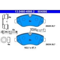 Set placute frana,frana disc ATE