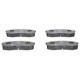 Set placute frana spate ATE pentru LEXUS GX, MITSUBISHI PAJERO CLASSIC, PAJERO IV, TOYOTA 4 RUNNER IV, 4 RUNNER V, FJ CRUISER, LAND CRUISER 2.4-4.7