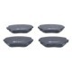 Set placute frana fata ATE TOYOTA RAV 4 II 1.8-2.4 05.00-11.05 60.4 mm x 123.0 mm x 17.4 mm