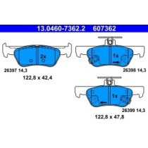 Set placute frana,frana disc ATE