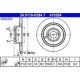 Disc frana ATE Spate Dreapta/Stanga TOYOTA AVENSIS 1.6-2.0D 09.97-02.03 Diametru exterior 271.0 mm Inaltime 60.7 mm Grosime 10.0 mm