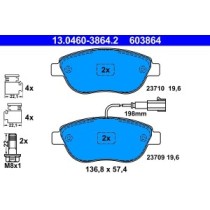 Set placute frana,frana disc ATE