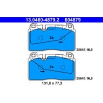 Set placute frana,frana disc ATE