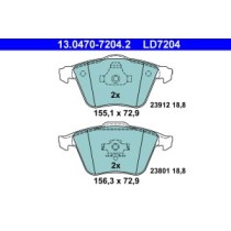 Set placute frana,frana disc ATE