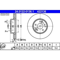 Disc frana ATE