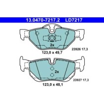 Set placute frana,frana disc ATE