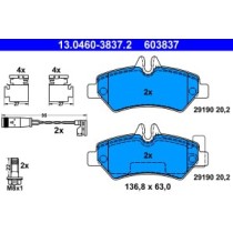 Set placute frana,frana disc ATE