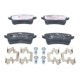 Set placute frana ceramica spate cu suruburi etrier AUDI A4 B8 A5 Q5 VW GOLF V 1.4-3.2 10.03-05.17 58.5mm x 116.4mm x 17.4mm