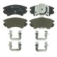 Set placute frana disc ATE ceramica fata pentru CHEVROLET CAMARO, MALIBU, OPEL ASTRA J, INSIGNIA A, 66.7mm x 141.9mm x 19.0mm