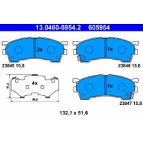 Set placute frana,frana disc ATE