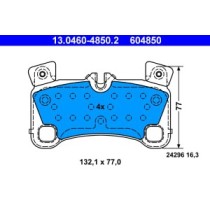 Set placute frana,frana disc ATE