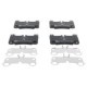 Set placute frana Spate ATE pentru AUDI Q7, PORSCHE CAYENNE, VW TOUAREG 2.5D-6.0D 10.02-08.15, Inaltime 77.0 mm, Latime 132.1 mm, Grosime 16.3 mm