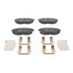 Set placute frana fata ATE pentru HYUNDAI CRETA, KONA, KONA/SUV 1.0-2.0, dimensiuni 58.0mm x 130.0mm x 17.4mm