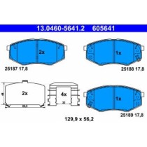 Set placute frana,frana disc ATE