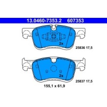 Set placute frana,frana disc ATE