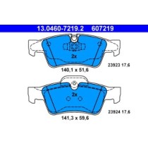 Set placute frana,frana disc ATE