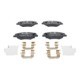 Set placute frana fata ATE pentru HYUNDAI BAYON, I20 III; KIA RIO IV, STONIC 1.0-1.6D, dimensiuni: 58.0 mm x 132.7 mm x 17.8 mm