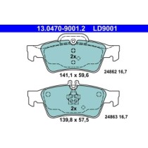 Set placute frana,frana disc ATE