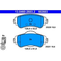 Set placute frana,frana disc ATE