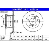 Disc frana ATE