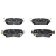 Set placute frana spate ATE pentru MAZDA 6, 6/KOMBI 2.0/2.2D/2.5 08.12, inaltime 47.3 mm, latime 104.0 mm, grosime 15.5 mm