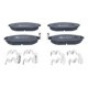 Set placute frana fata ATE pentru HYUNDAI GALLOPER I II 2.5D/2.6D/3.0 08.91-12.03 cu accesorii 52.4mm x 137.1mm x 17.0mm