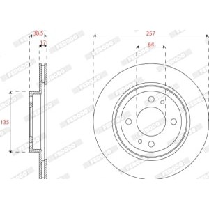 Disc frana FERODO