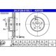 Disc frana ATE Fata Dreapta/Stanga 295.0 mm, 154.3 mm, 64.5 mm, 28.0 mm, 5 gauri, ventilat pentru MERCEDES C E SLC SLK