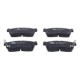 Set placute frana fata ATE pentru DAIHATSU COPEN, CUORE VII, SIRION, YRV; MITSUBISHI MIRAGE, NISSAN PIXO, SUBARU JUSTY IV, SUZUKI ALTO VII