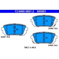 Set placute frana,frana disc ATE