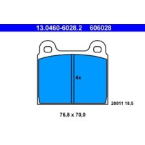 Set placute frana,frana disc ATE