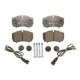 Set placute frana Spate ATE pentru FORD TRANSIT 2.2D-3.2D 04.06-12.14, Inaltime 63.7 mm, Latime 109.6 mm, Grosime 20.3 mm