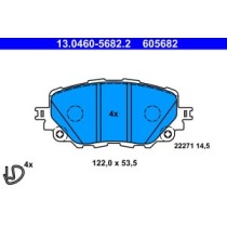 Set placute frana,frana disc ATE